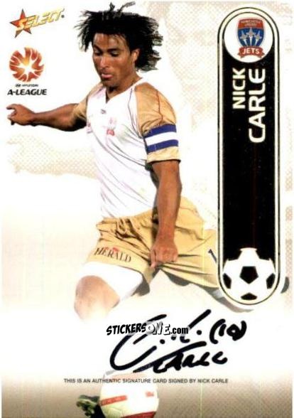 Figurina Nick Carle - Hyundai A-League 2006 n. A4 - Select