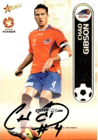Cromo Chad Gibson - Hyundai A-League 2006 n. A7 - Select