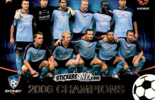 Sticker Sydney Fc - 2006 Champions
