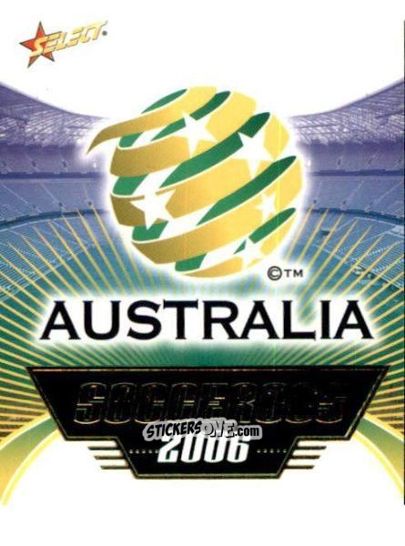 Cromo Socceroos Logo - Hyundai A-League 2006 n. SR1 - Select