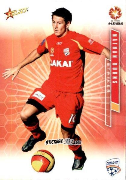 Cromo Nathan Burns - Hyundai A-League 2007 n. 8 - Select