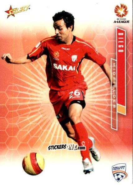 Cromo Diego Walsh - Hyundai A-League 2007 n. 12 - Select