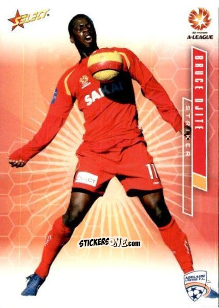 Figurina Bruce Djite - Hyundai A-League 2007 n. 13 - Select