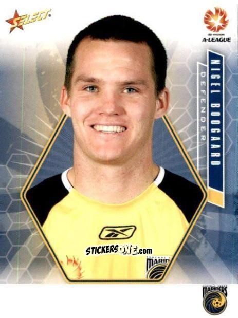 Cromo Nigel Boogaard - Hyundai A-League 2007 n. 20 - Select