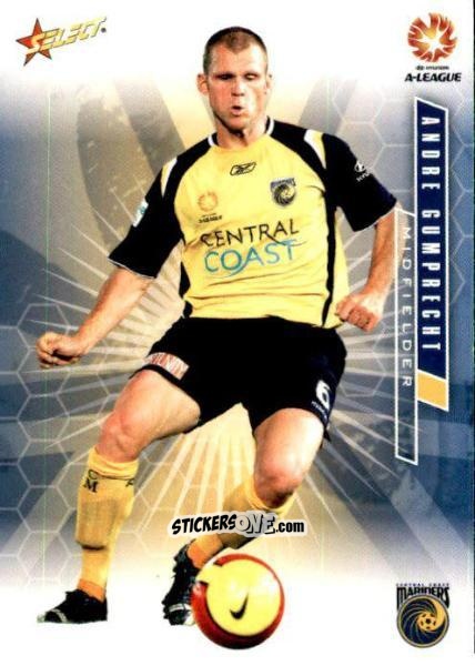 Cromo Andre Gumprecht - Hyundai A-League 2007 n. 23 - Select