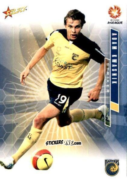 Cromo Adam Kwasnik - Hyundai A-League 2007 n. 27 - Select
