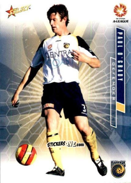 Cromo Paul O'Grady - Hyundai A-League 2007 n. 28 - Select