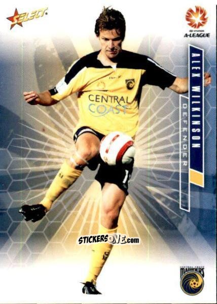 Cromo Alex Wilkinson - Hyundai A-League 2007 n. 34 - Select