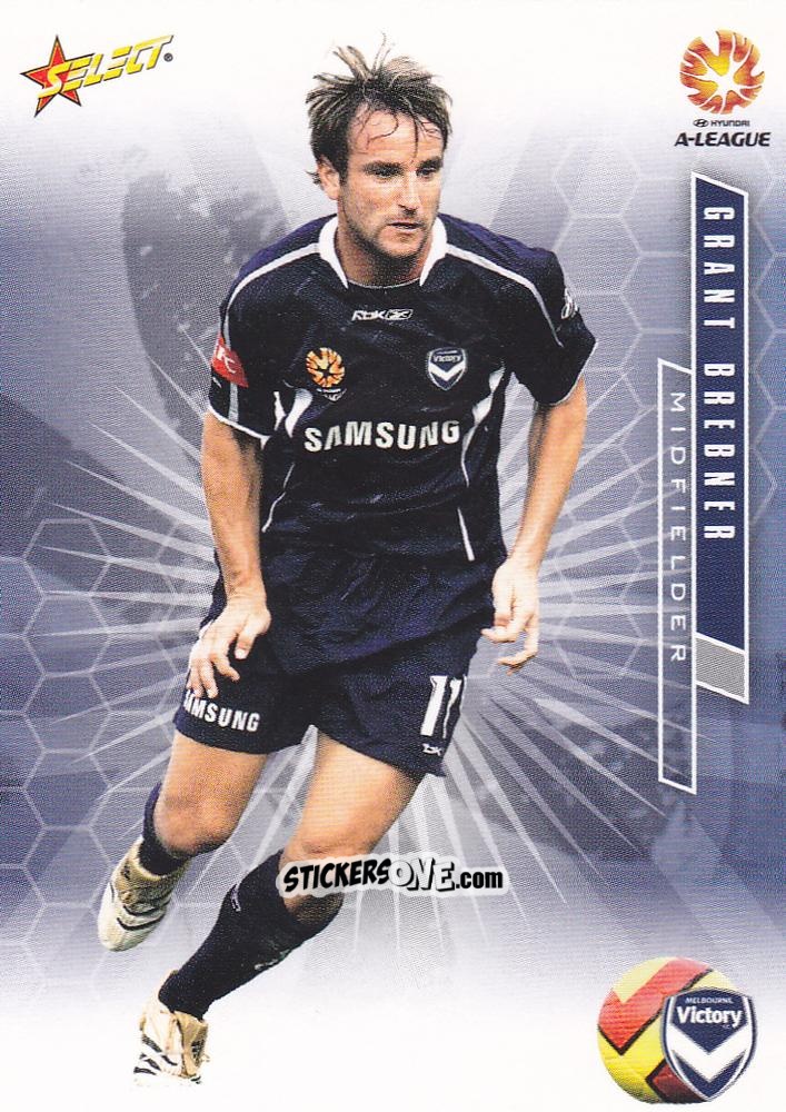 Sticker Grant Brebner - Hyundai A-League 2007 n. 37 - Select