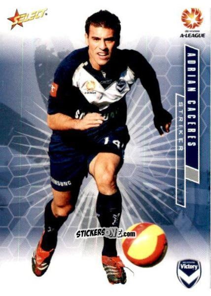 Cromo Adrian Caceres - Hyundai A-League 2007 n. 39 - Select