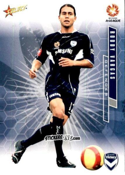 Cromo Roddy Vargas - Hyundai A-League 2007 n. 50 - Select