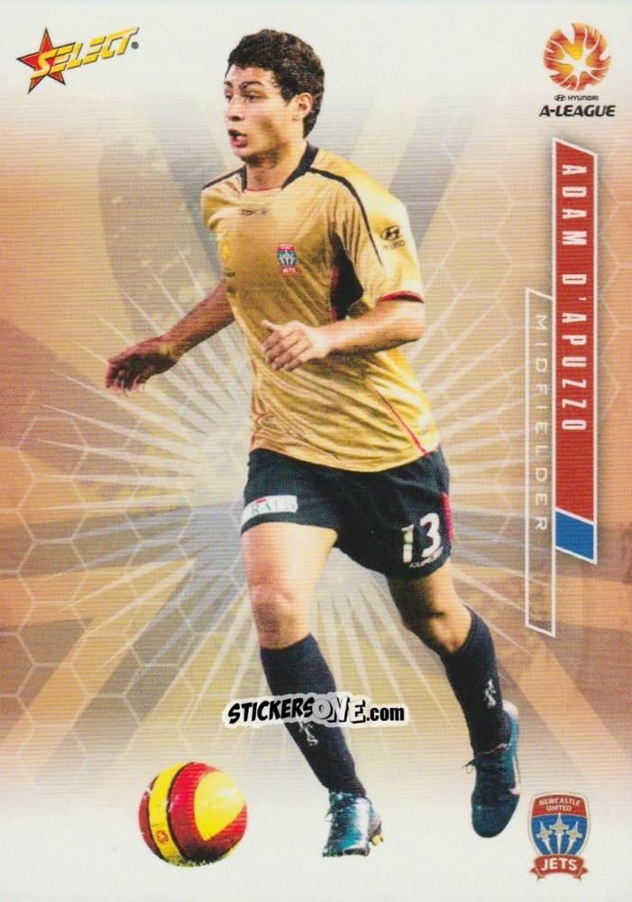 Cromo Adam D'Apuzzo - Hyundai A-League 2007 n. 54 - Select