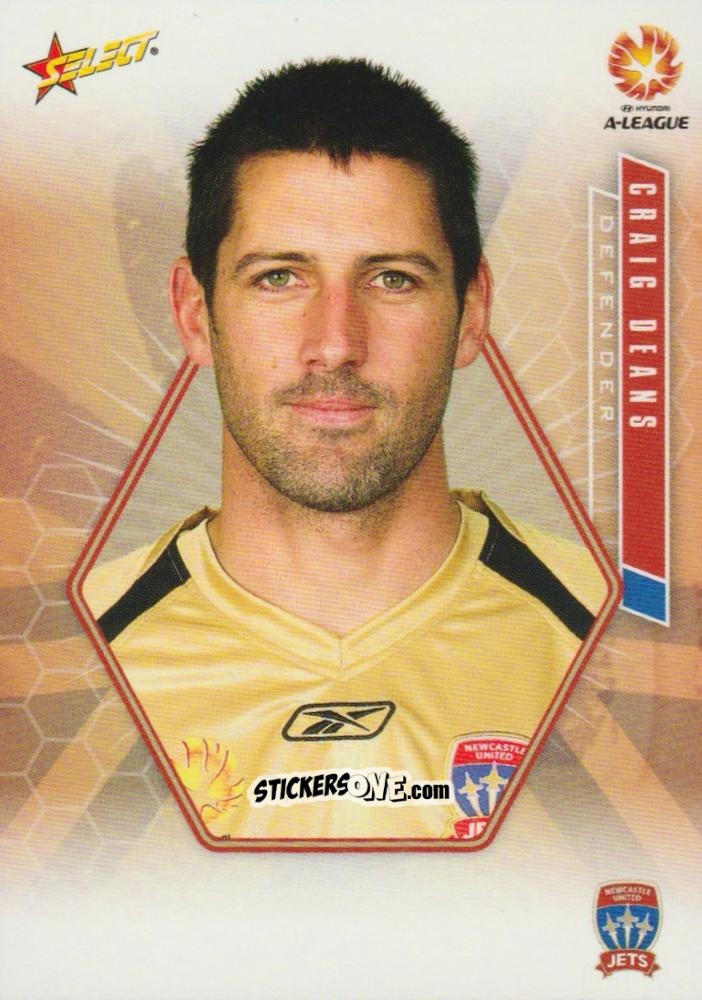 Cromo Craig Deans - Hyundai A-League 2007 n. 55 - Select