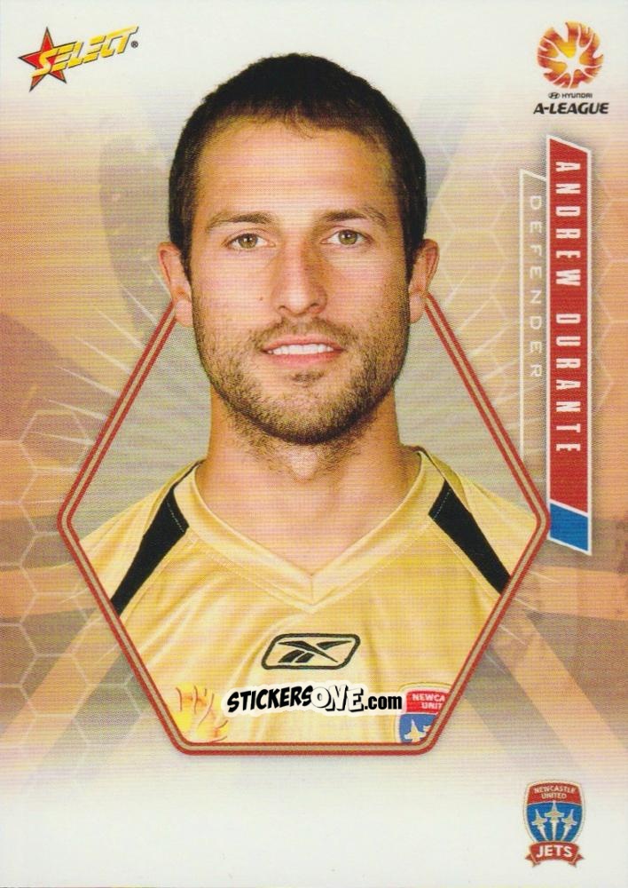 Cromo Andrew Durante - Hyundai A-League 2007 n. 56 - Select