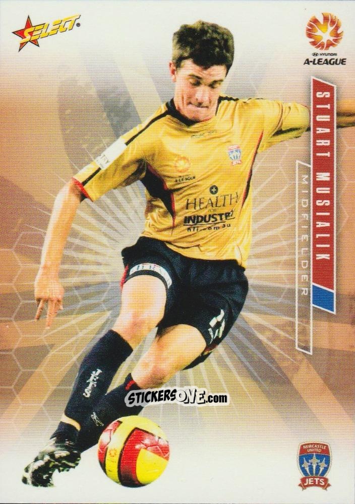 Cromo Stuart Musialik - Hyundai A-League 2007 n. 63 - Select