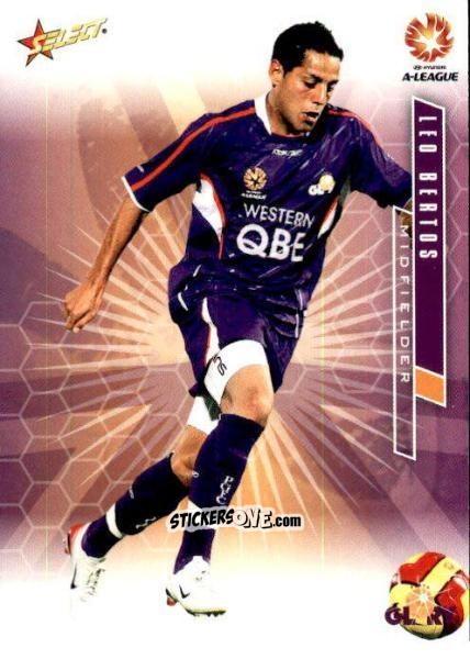 Cromo Leo Bertos - Hyundai A-League 2007 n. 68 - Select