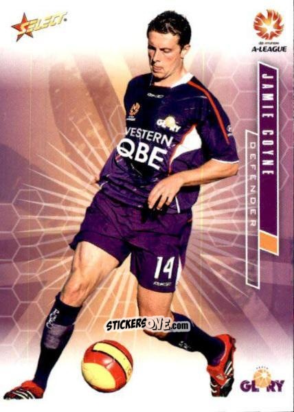Cromo Jamie Coyne - Hyundai A-League 2007 n. 71 - Select