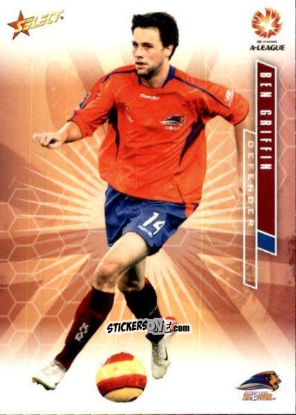 Cromo Ben Griffin - Hyundai A-League 2007 n. 84 - Select