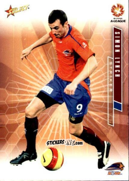 Cromo Simon Lynch - Hyundai A-League 2007 n. 85 - Select