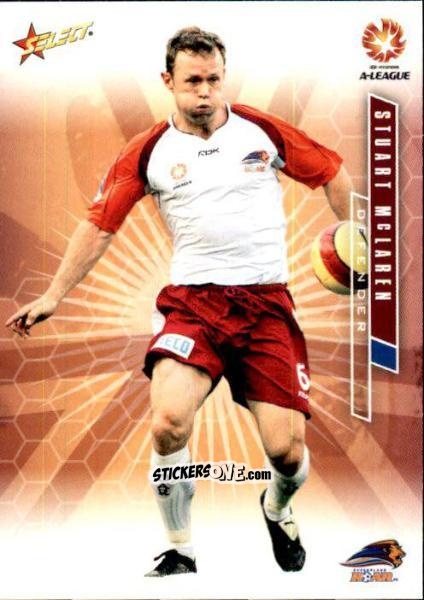 Cromo Stuart McLaren - Hyundai A-League 2007 n. 89 - Select