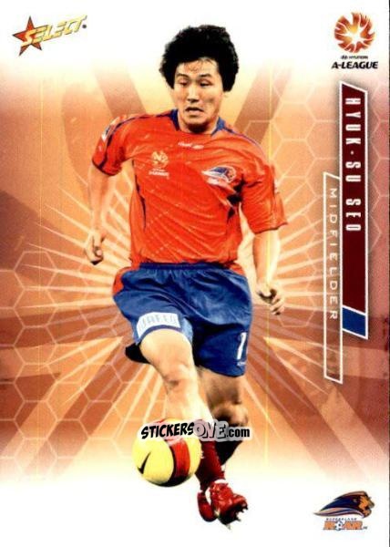 Cromo Hyuk-Su Seo - Hyundai A-League 2007 n. 97 - Select
