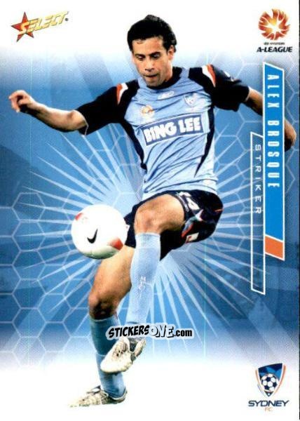 Sticker Alex Brosque - Hyundai A-League 2007 n. 101 - Select