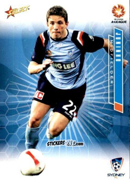 Sticker Juninho - Hyundai A-League 2007 n. 102 - Select