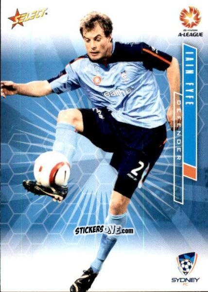 Cromo Iain Fyfe - Hyundai A-League 2007 n. 104 - Select