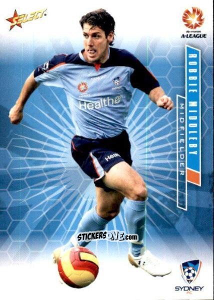 Cromo Robbie Middleby - Hyundai A-League 2007 n. 106 - Select