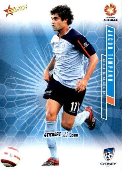 Cromo Jacob Timpano - Hyundai A-League 2007 n. 112 - Select