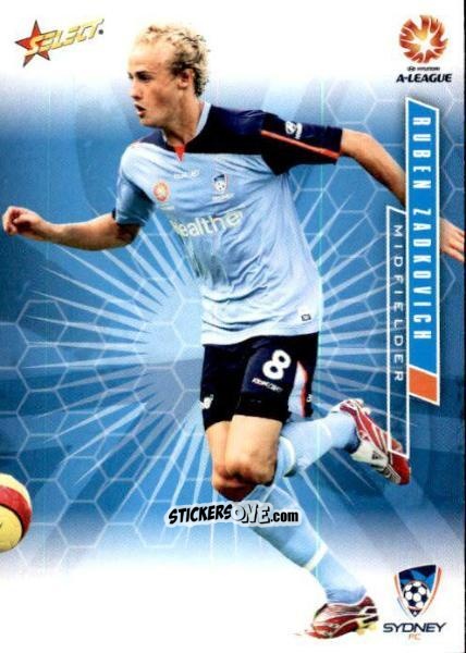 Cromo Ruben Zadkovich - Hyundai A-League 2007 n. 113 - Select