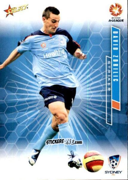 Cromo David Zdrilic - Hyundai A-League 2007 n. 114 - Select