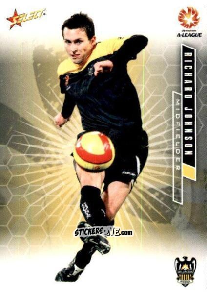 Sticker Richard Johnson - Hyundai A-League 2007 n. 126 - Select