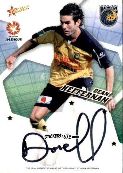 Cromo Dean Heffernan - Hyundai A-League 2007 n. A2 - Select