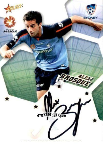 Sticker Alex Brosque - Hyundai A-League 2007 n. A7 - Select