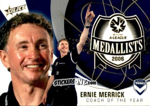 Cromo Ernie Merrick - Hyundai A-League 2007 n. M3 - Select