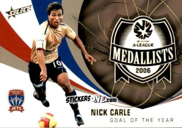 Figurina Nick Carle - Hyundai A-League 2007 n. M4 - Select