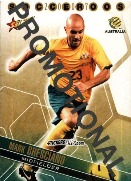 Cromo Mark Bresciano - Hyundai A-League 2007 n. P1 - Select