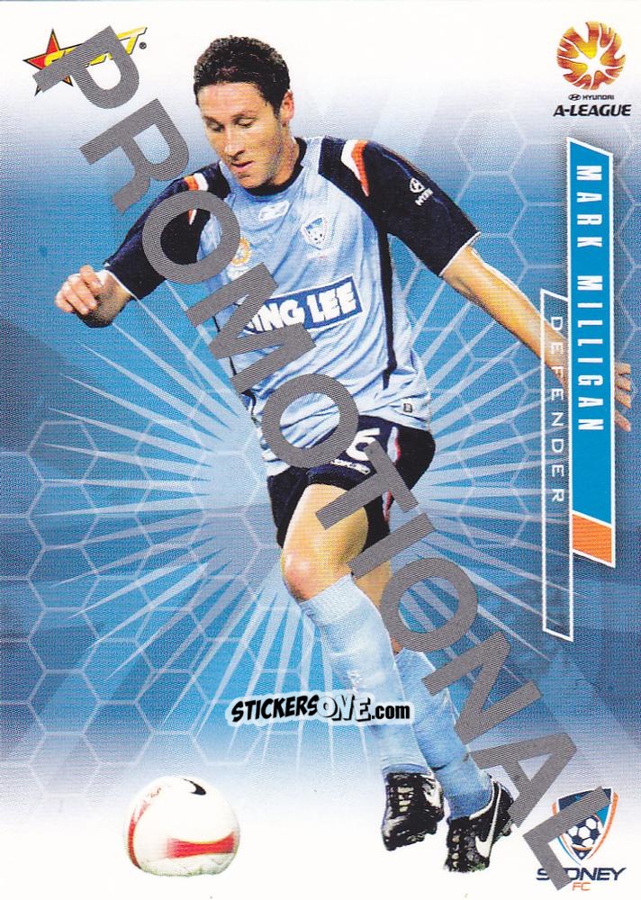 Figurina Mark Milligan - Hyundai A-League 2007 n. P2 - Select