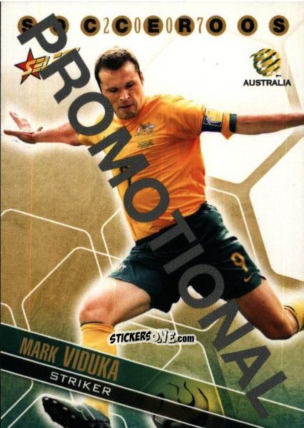 Cromo Mark Viduka - Hyundai A-League 2007 n. P4 - Select