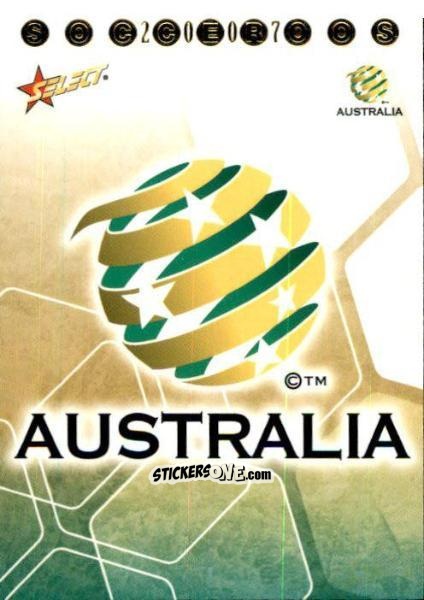 Cromo Logo - Hyundai A-League 2007 n. SR1 - Select