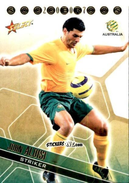 Sticker John Aloisi - Hyundai A-League 2007 n. SR2 - Select