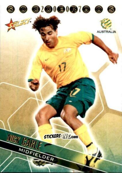 Figurina Nick Carle - Hyundai A-League 2007 n. SR6 - Select