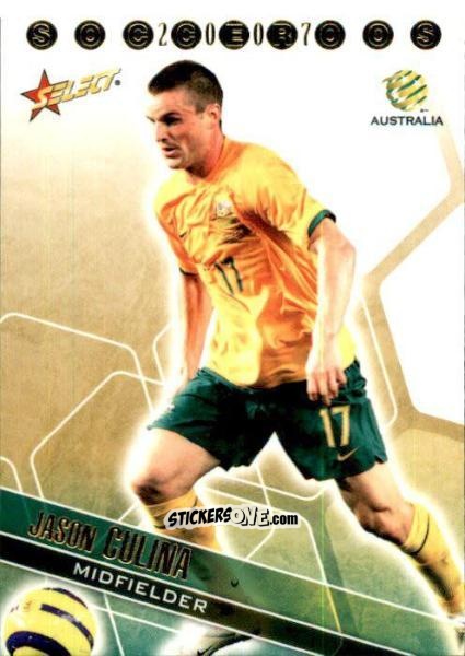 Cromo Jason Culina - Hyundai A-League 2007 n. SR8 - Select