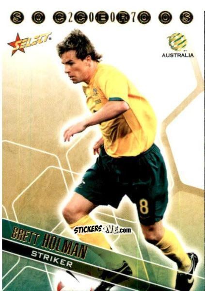 Figurina Brett Holman - Hyundai A-League 2007 n. SR11 - Select