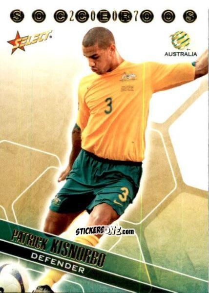 Sticker Patrick Kisnorbo - Hyundai A-League 2007 n. SR14 - Select