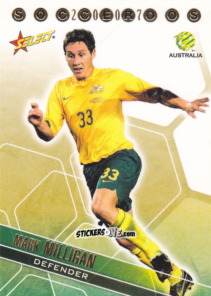 Figurina Mark Milligan - Hyundai A-League 2007 n. SR15 - Select