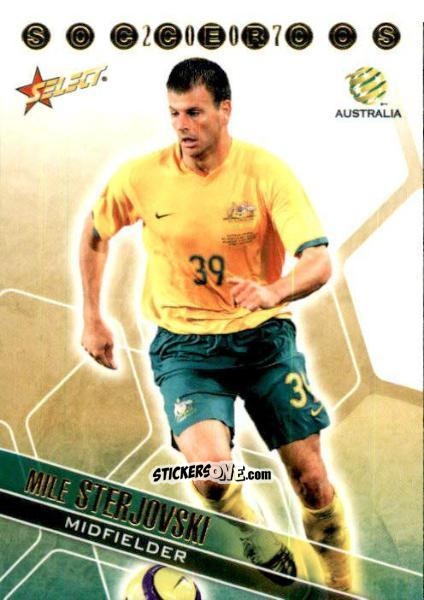 Figurina Mile Sterjovski - Hyundai A-League 2007 n. SR19 - Select