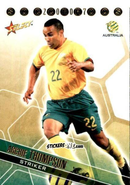 Figurina Archie Thompson - Hyundai A-League 2007 n. SR20 - Select