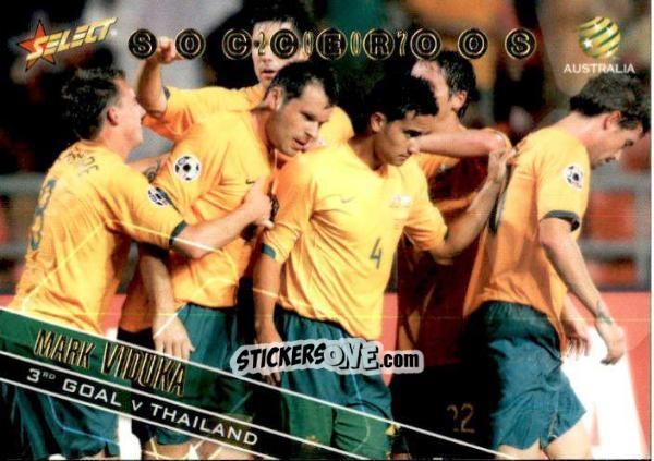 Figurina Mark Viduka - Hyundai A-League 2007 n. SR28 - Select